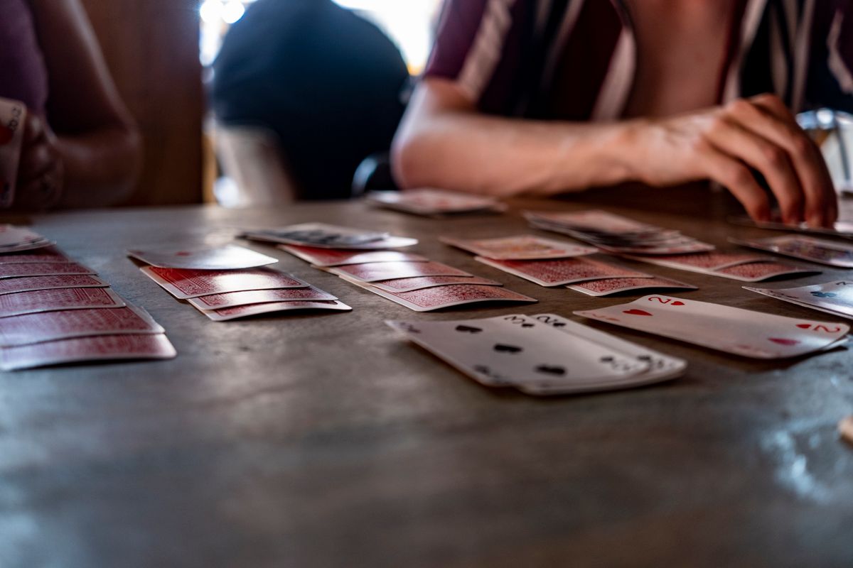 Bộ bài tiêu chuẩn trên bàn casino